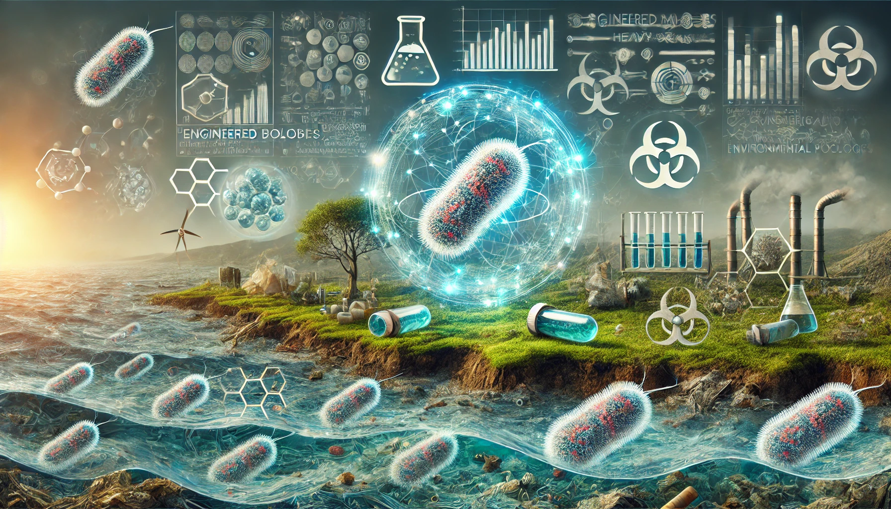 Synthetic Biology Meets Climate Change: Engineered Microbes as the New Solution for Environmental Pollutants